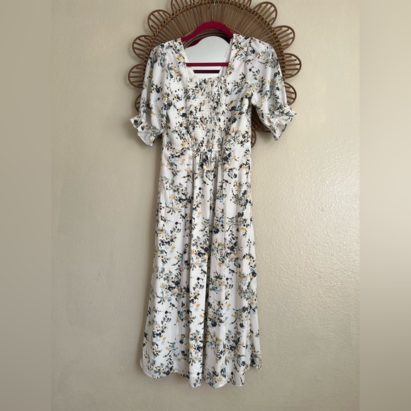 Abercrombie XS Midi Dress used 1 time - Picture 2 of 4